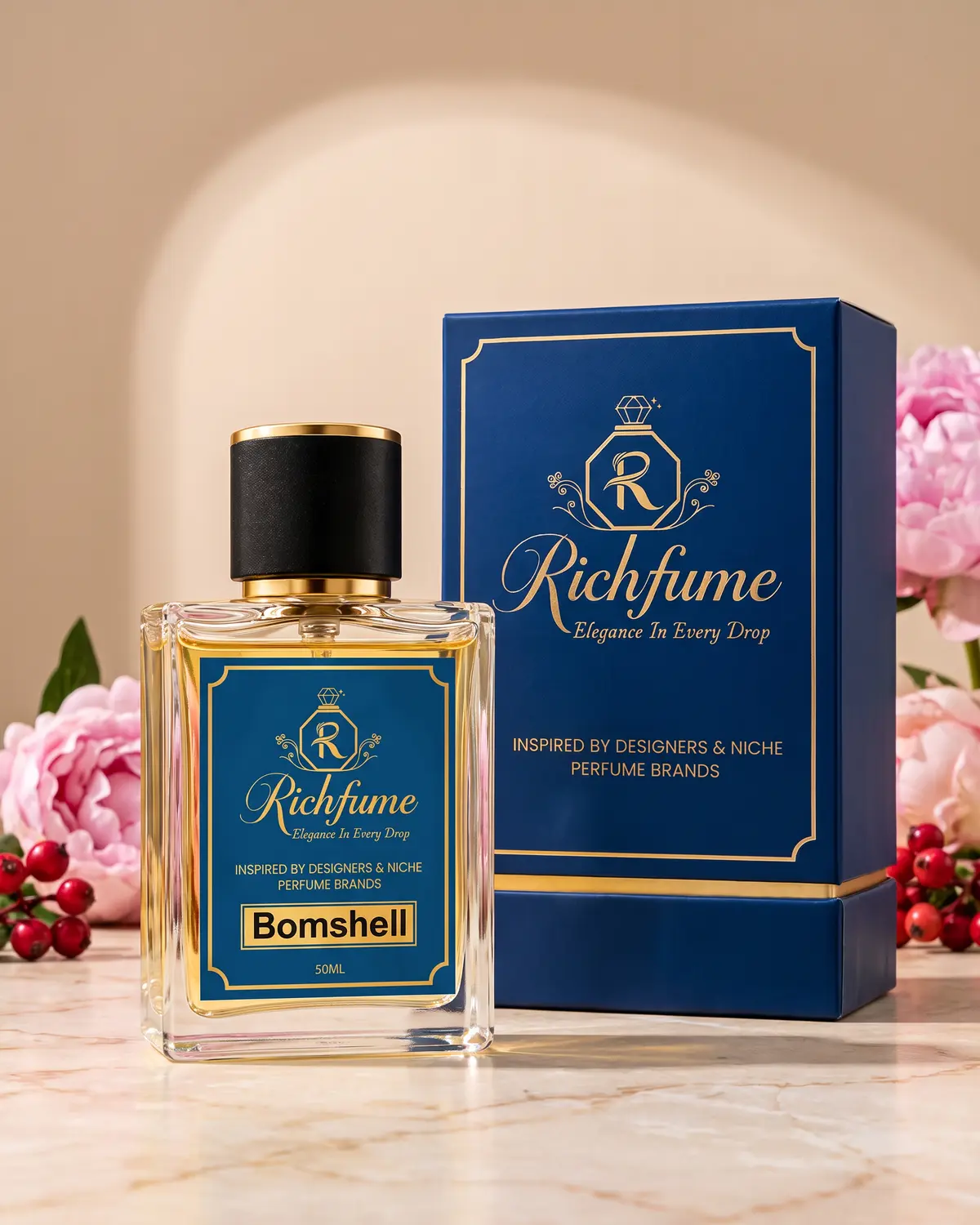 Richfume Bomshell Eau de Parfum 50 ML with premium gift box
